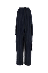 Pantalone in misto lana ricamata -  | Wise