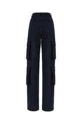 Pantalone in misto lana ricamata -  | Wise
