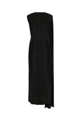Abito lungo in poliestere nero -  | Wise