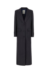 Cappotto in misto lana ricamata -  | Wise