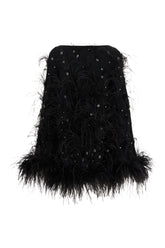 Black acetate blend dress -  | Wise