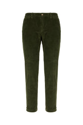 Dark green corduroy pants -  | Wise