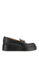 Black leather loafers -  | Wise