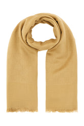Embroidered cotton and silk scarf -  | Wise