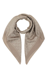 Embroidered silk foulard -  | Wise