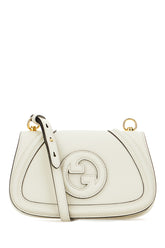 Ivory leather small Gucci Blondie crossbody bag -  | Wise