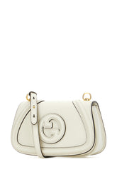 Ivory leather small Gucci Blondie crossbody bag -  | Wise