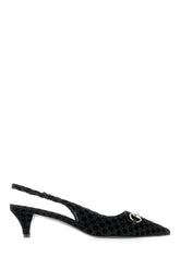 Scarpe con tacco in tessuto GG -  | Wise