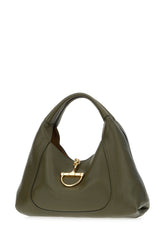 Borsa a spalla Gucci Softbit grande in pelle verde oliva -  | Wise