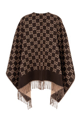 Mantella in lana ricamata -  | Wise