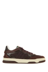 Sneakers Gucci Re-Web prugna in pelle e tessuto GG -  | Wise