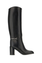 Black leather boots -  | Wise