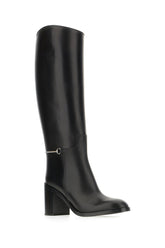 Black leather boots -  | Wise