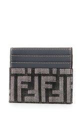 Multicolor leather and fabric cardholder -  | Wise