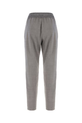 Grey stretch wool joggers -  | Wise