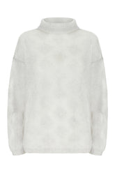 Light grey wool blend sweater -  | Wise