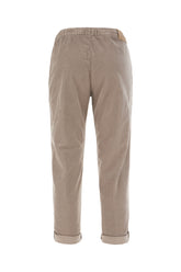 Dove grey stretch cotton joggers -  | Wise