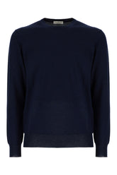 Midnight blue wool sweater -  | Wise