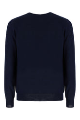 Midnight blue wool sweater -  | Wise