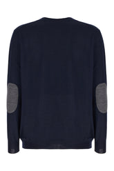 Maglione in cashmere blu notte -  | Wise