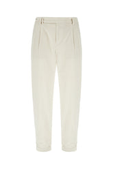 Ivory corduroy pants -  | Wise