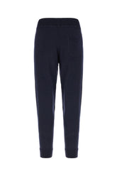 Midnight blue cashmere joggers -  | Wise