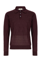 Maglione in misto cashmere prugna -  | Wise