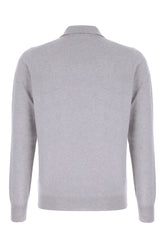 Powder blue wool blend sweater -  | Wise