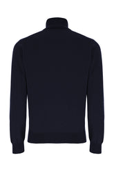Midnight blue cashmere sweater -  | Wise