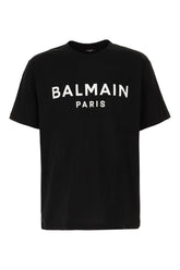 Black cotton t-shirt -  | Wise