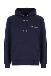 Navy blue cotton sweatshirt -  | Wise