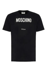 Black cotton t-shirt -  | Wise
