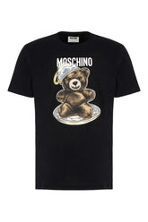 Black cotton t-shirt -  | Wise