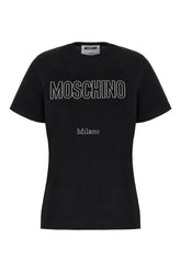Black cotton t-shirt -  | Wise