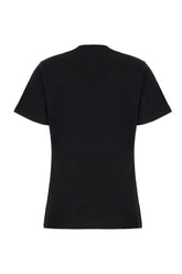 Black cotton t-shirt -  | Wise