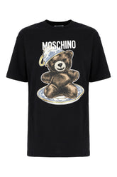 Black cotton t-shirt -  | Wise