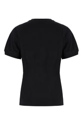 Black cotton t-shirt -  | Wise