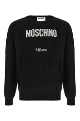Maglione in misto nylon nero -  | Wise
