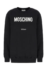 Black cotton sweatshirt -  | Wise