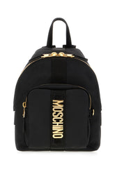 Black canvas backpack -  | Wise