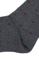 Embroidered wool blend socks -  | Wise