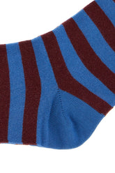 Embroidered stretch cotton blend socks -  | Wise