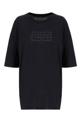 T-shirt in cotone nero -  | Wise
