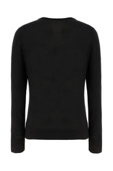 Maglione in misto lana nera -  | Wise
