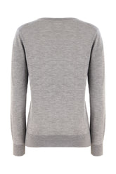 Maglione in misto lana grigia -  | Wise