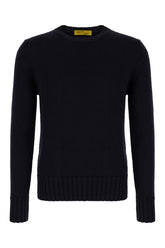 Midnight blue wool sweater -  | Wise