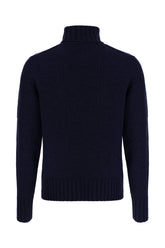 Midnight blue wool sweater -  | Wise