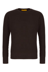 Dark brown wool sweater -  | Wise
