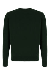 Dark green cashmere sweater -  | Wise