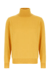 Ochre cashmere sweater -  | Wise